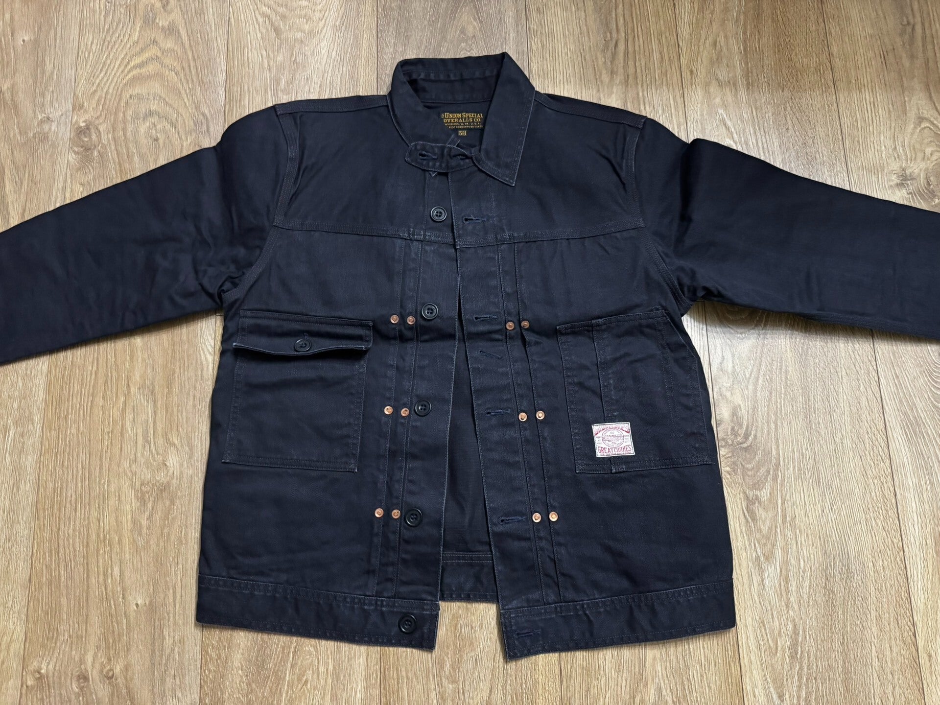 Freewheelers Iron Head Jacket 38 Size