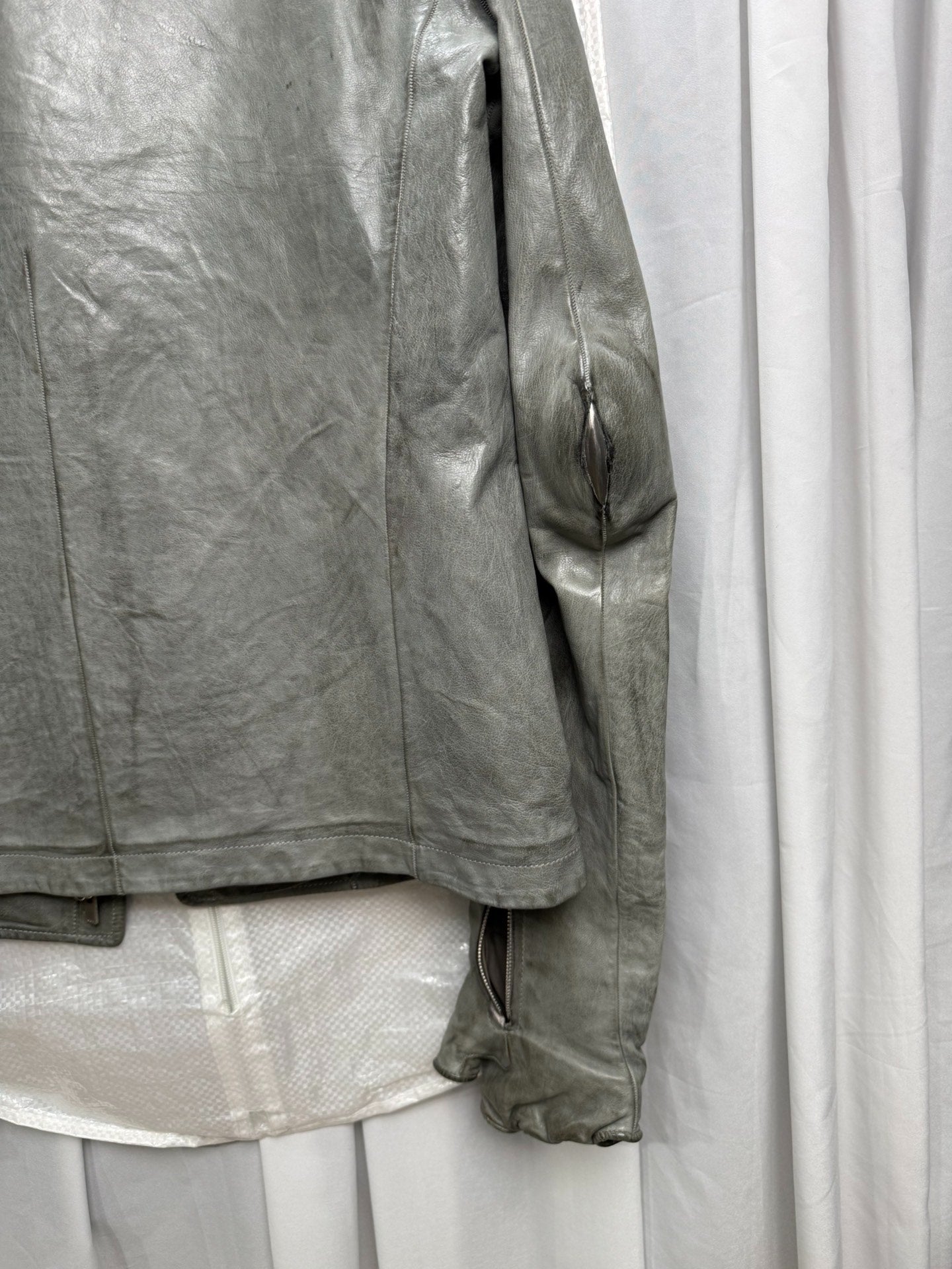 Carol Christian Poell Kangaroo Leather Jacket