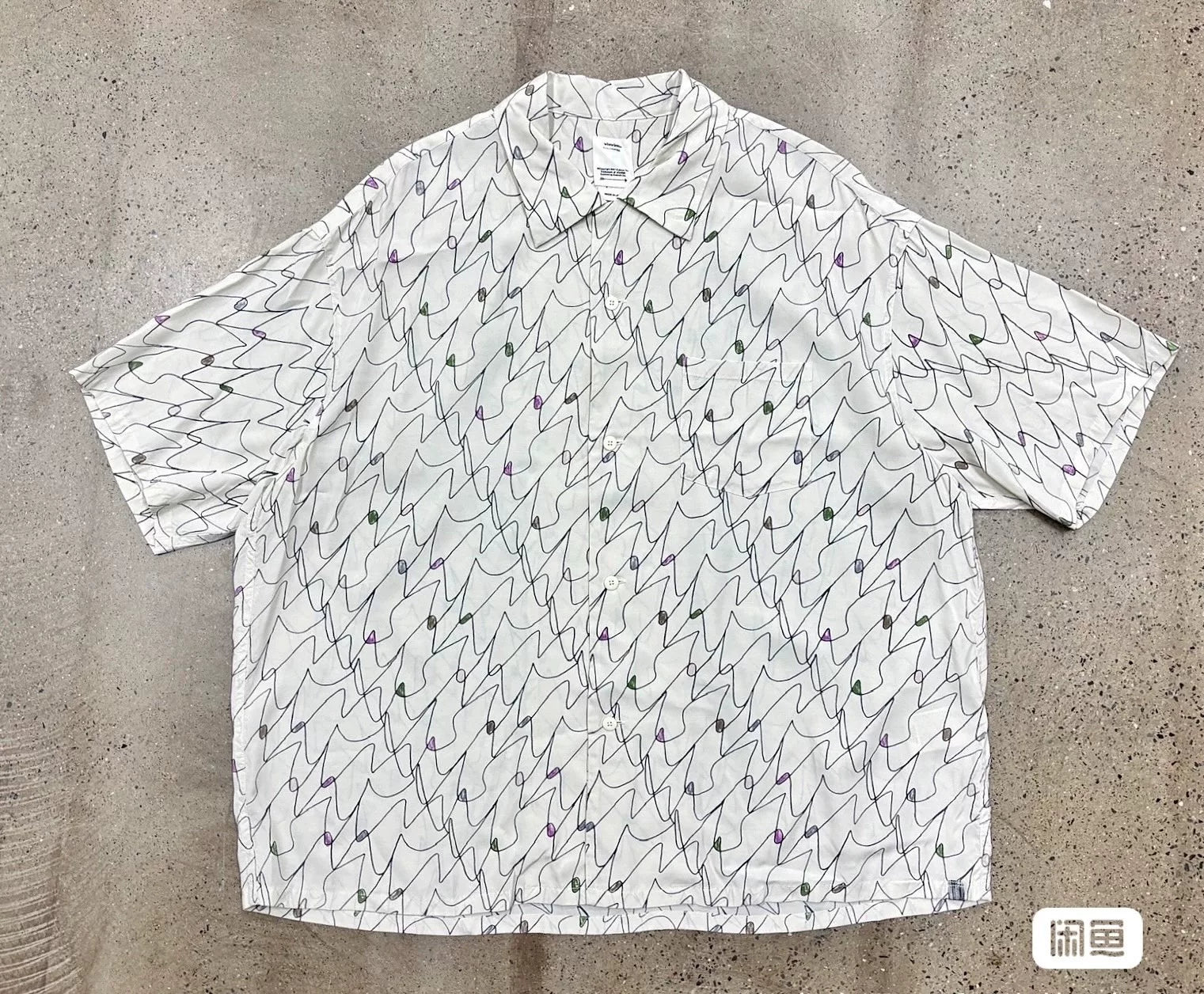 Visvim 21AW Wallis Floral Short-Sleeve Shirt