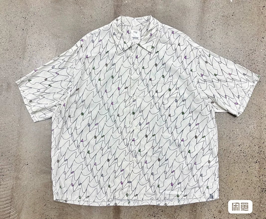 Visvim 21AW Wallis Floral Short-Sleeve Shirt
