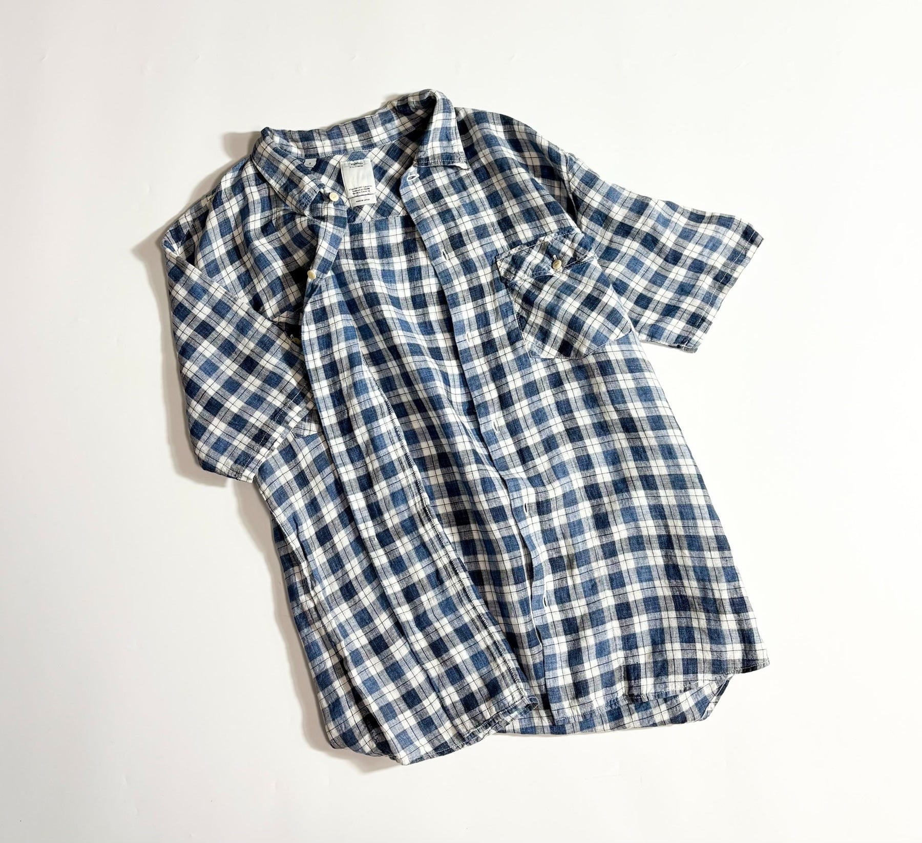 VISVIM Linen Plaid Shirt