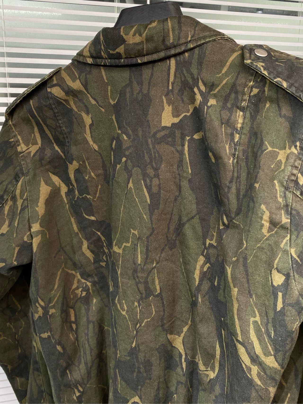 Saint Laurent Camouflage Biker Jacket