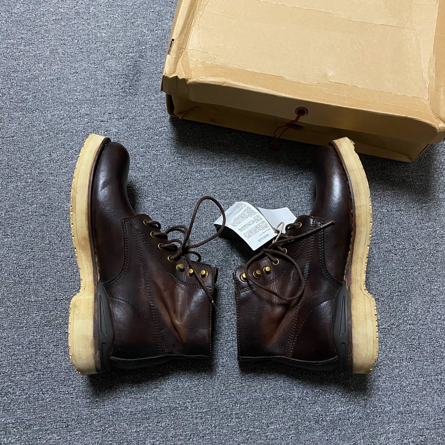 VISVIM 15AW ICT VIRGIL Mud-Dyed Boots