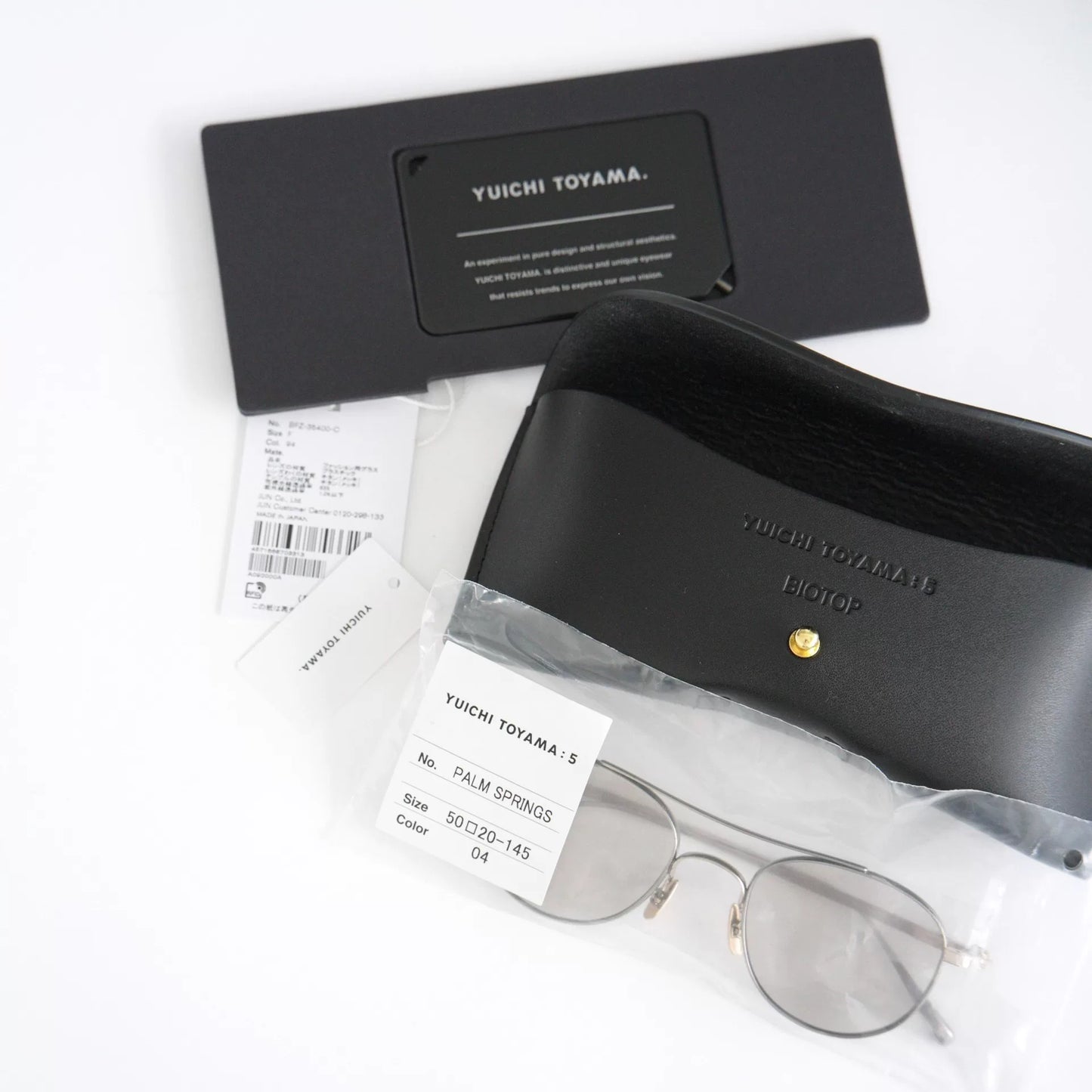 yuichi toyama biotop palm springs sunglasses