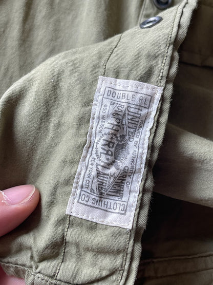 RRL Slim Fit Twill Western Shirt