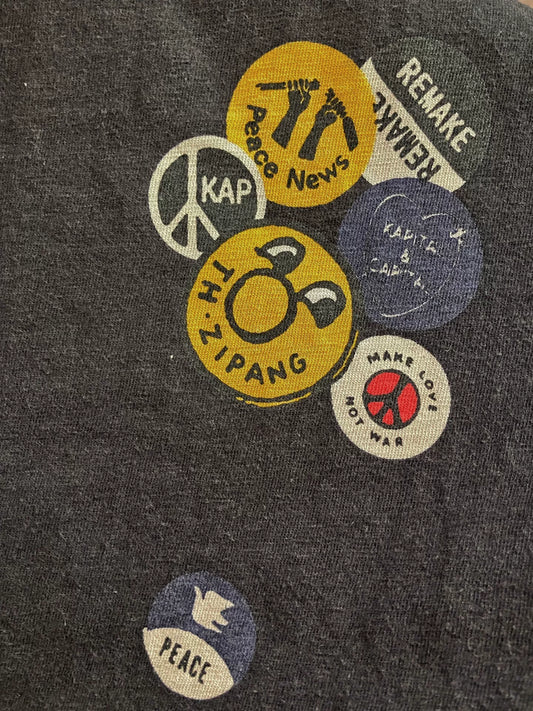 Kapital Early Anti-War Smile T-Shirt