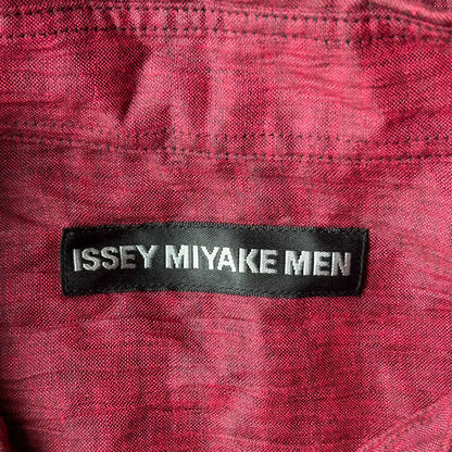 issey miyake men's short sleeve shirt