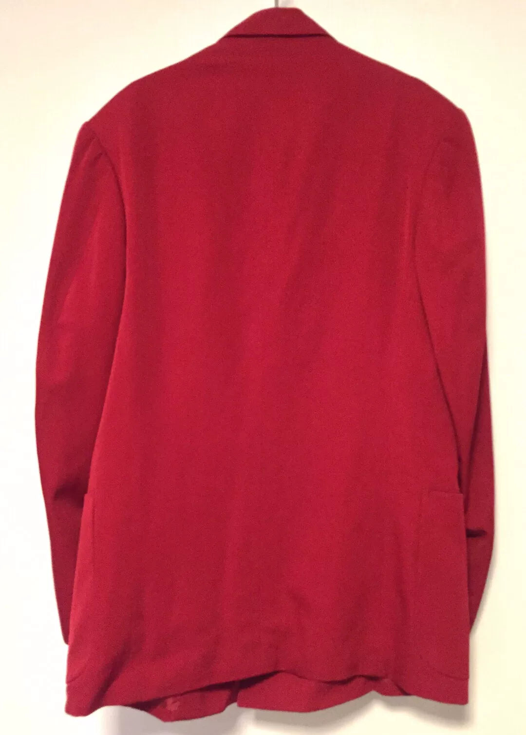 Yohji Yamamoto Archive Red Wool Blazer