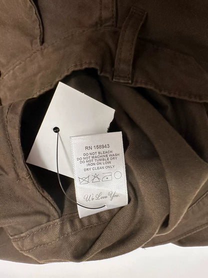 brown cargo pants made in usa