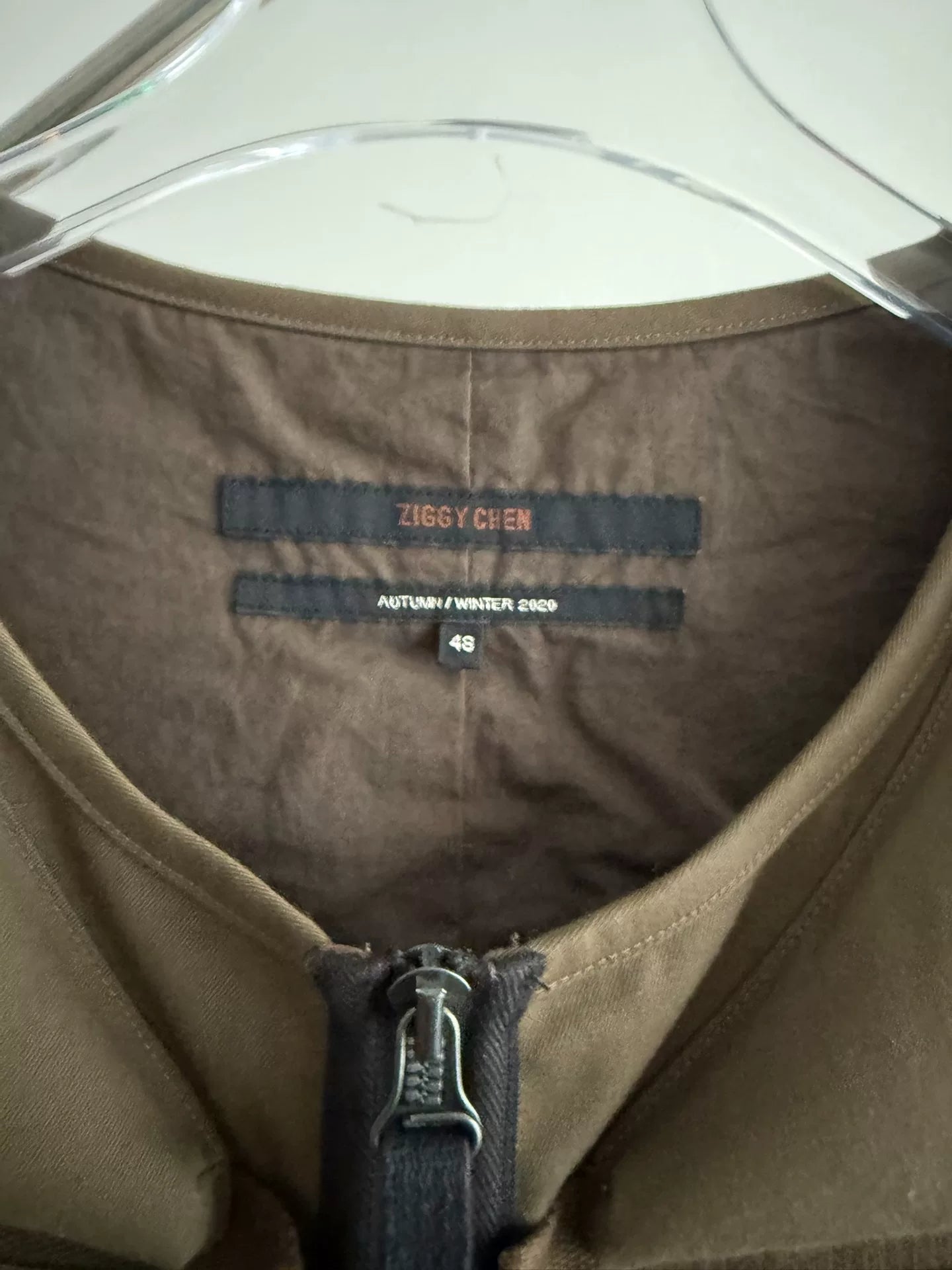 Ziggy Chen Military Green Vest