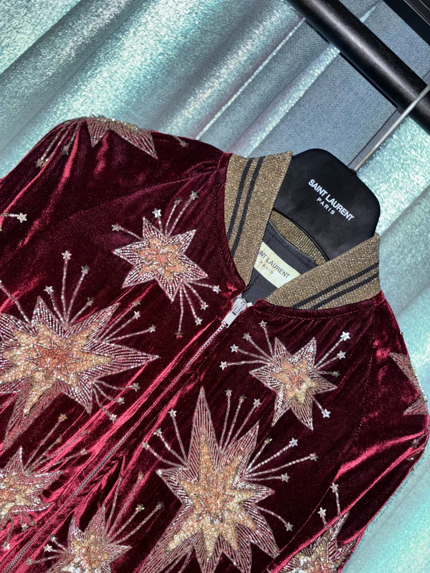 Saint Laurent Starburst Bomber Jacket