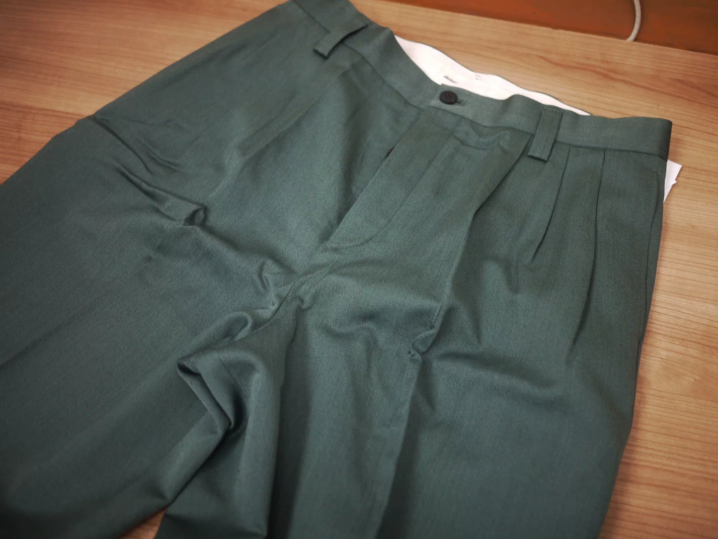 Visvim RUSSO PANTS in Green