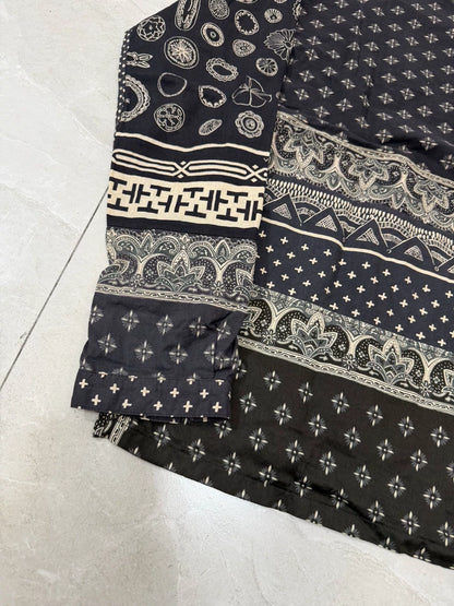 VISVIM 19SS ICT TUNIC P.O. Black Paisley