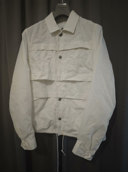 Comme des Garcons CDG patchwork pleated jacket