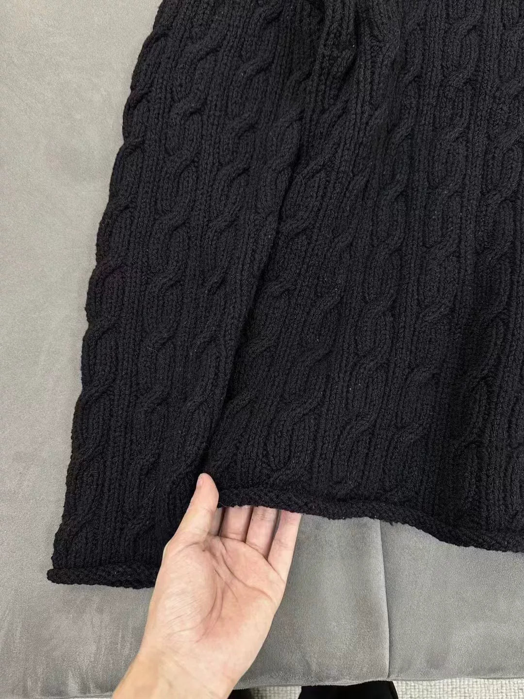 Yohji Yamamoto A/W 2003 Hand-Knit Sweater