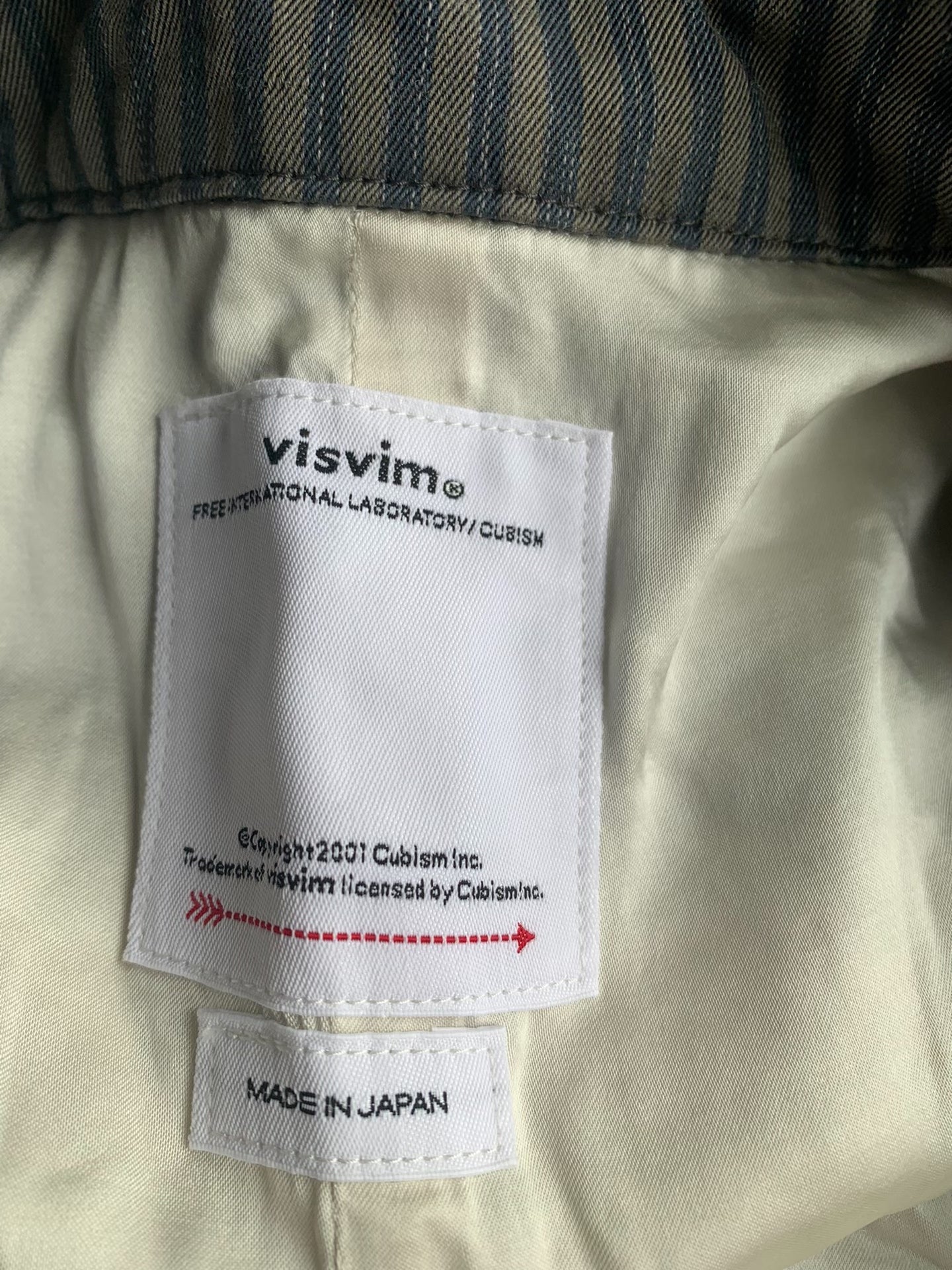 Visvim Balmat Parka Stripe 25AW