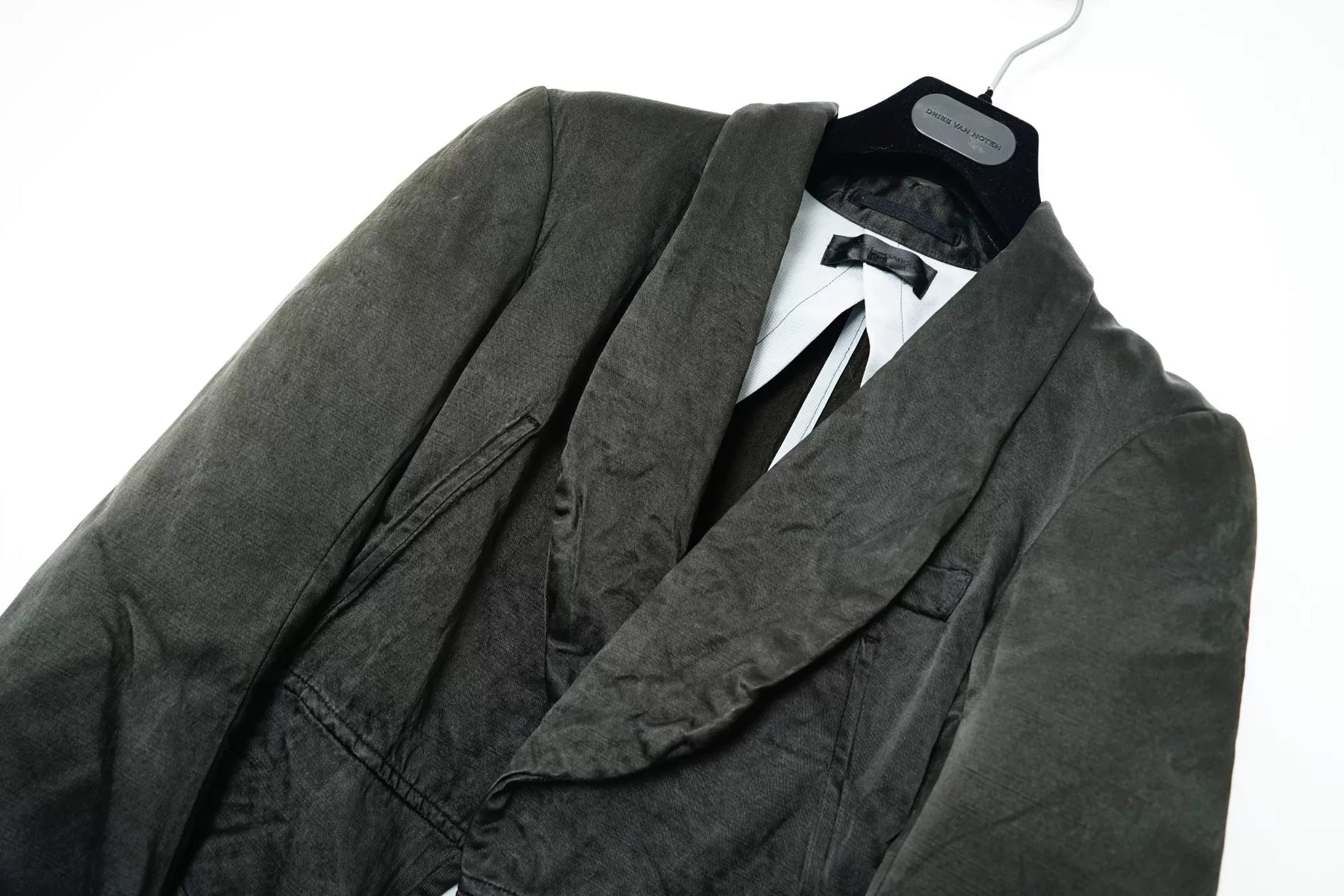 Comme des Garçons Silk Blend Structured Jacket