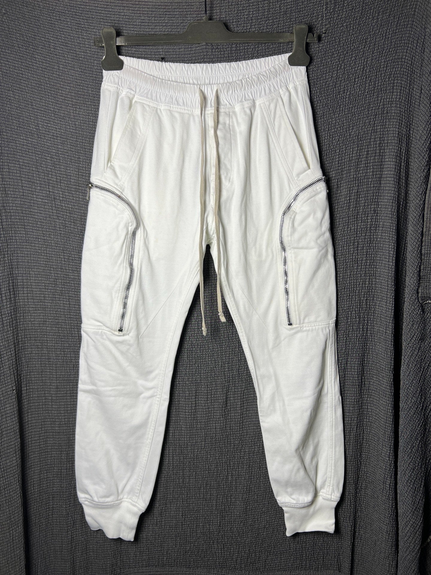 Rick Owens 20ss White Cargo Jogger Pants