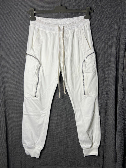 Rick Owens 20ss White Cargo Jogger Pants