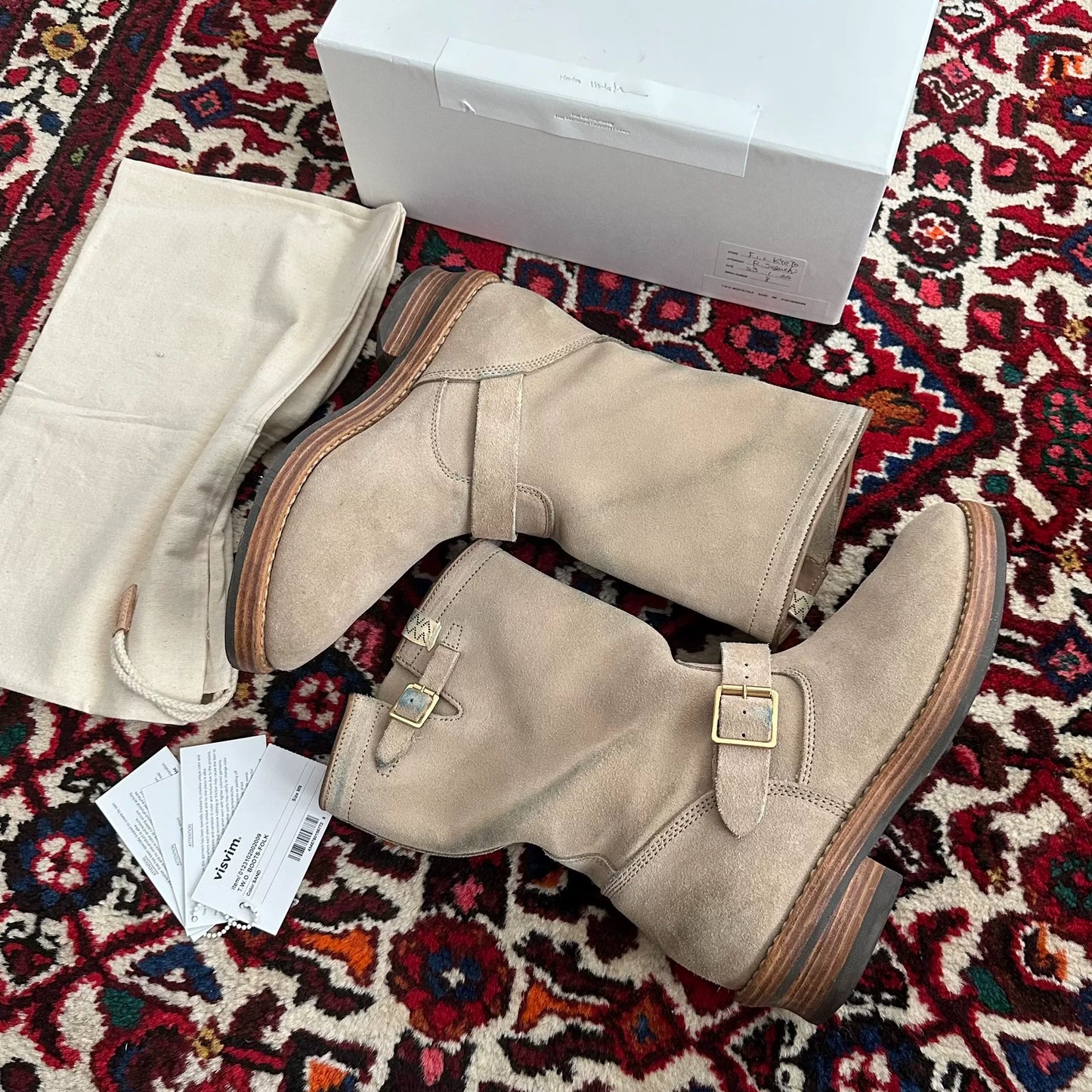 Visvim T.W.O Boots Folk Engineering Style