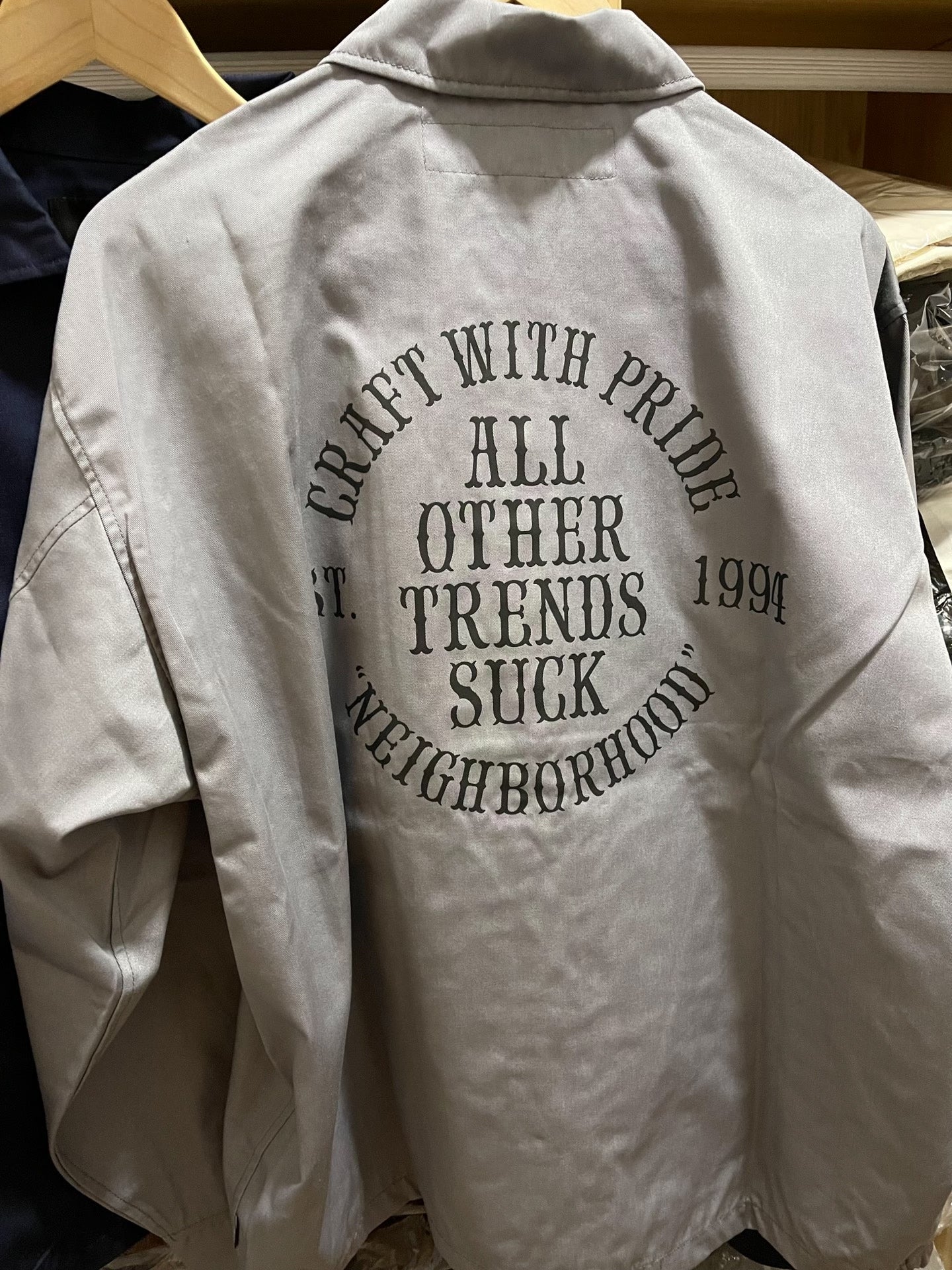 NEIGHBORHOOD Front Zip JK EC