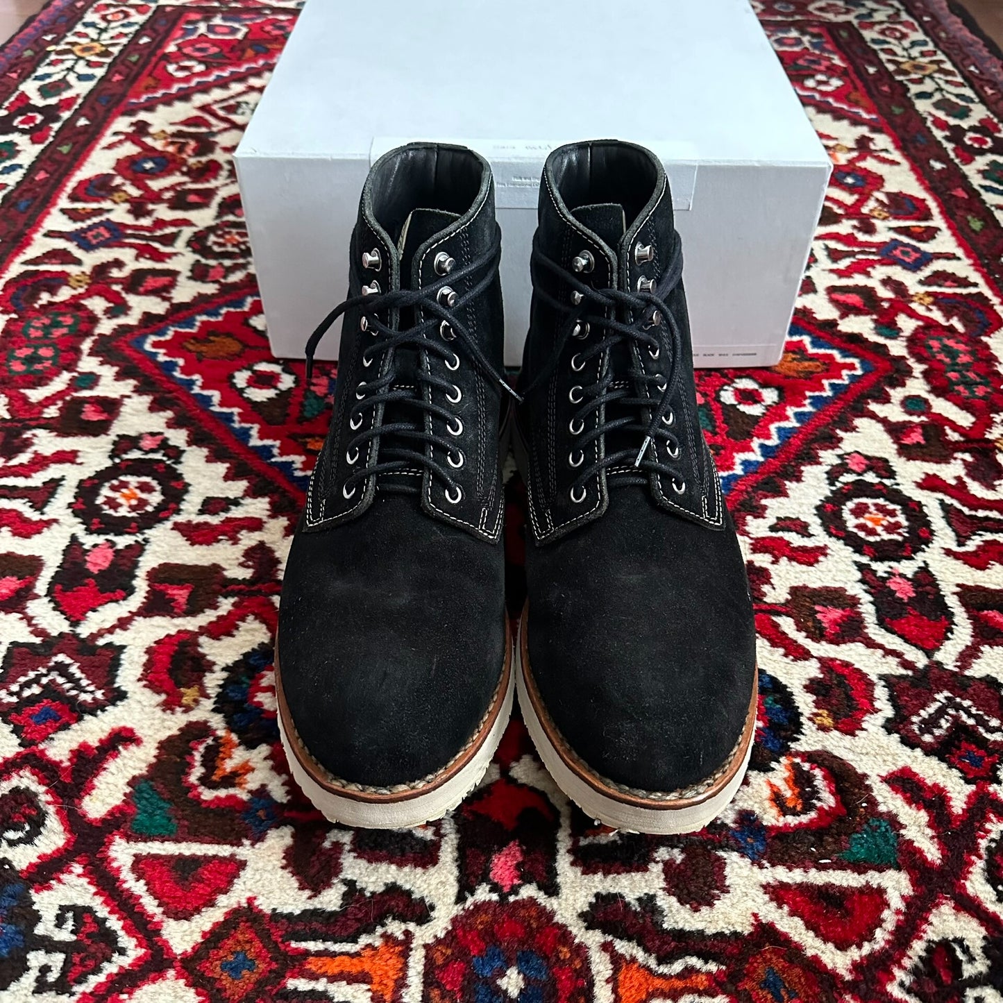 Visvim Virgil Boots Black Size 10.5
