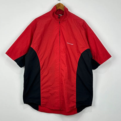 Balenciaga Color Block Half Sleeve Jacket