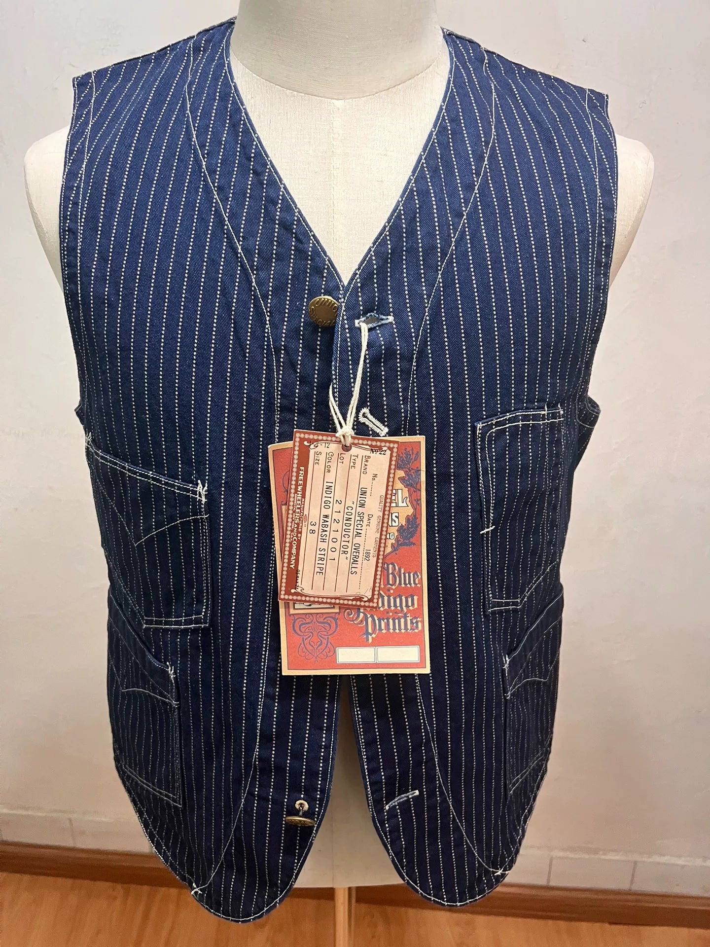 Freewheelers Striped Vest for Stylish Outfits