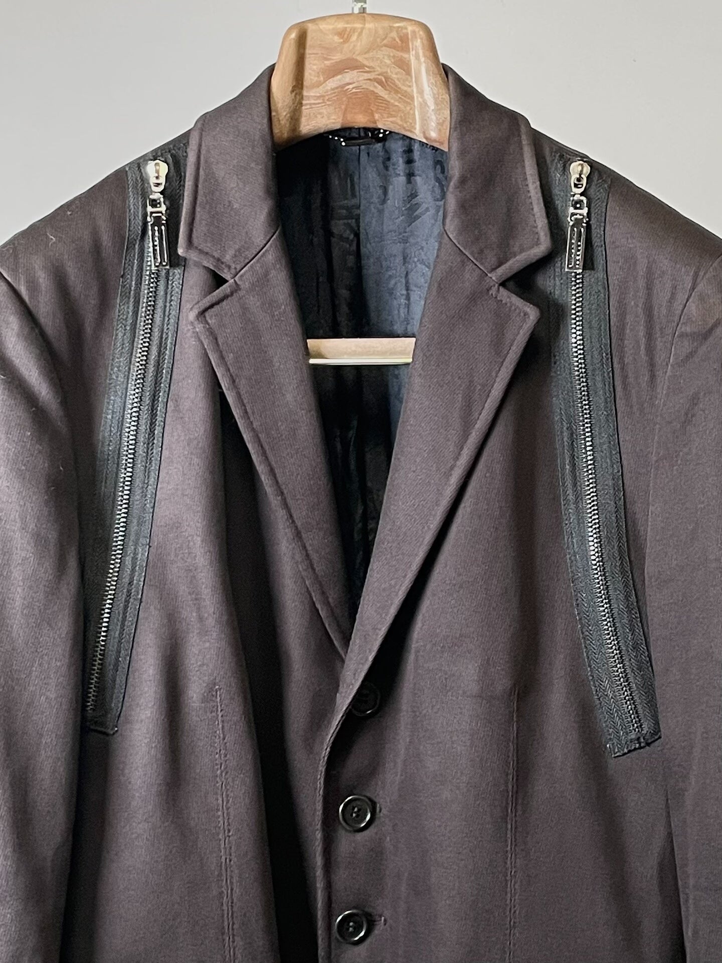 Dirk Bikkembergs Double Zipper Suit Jacket