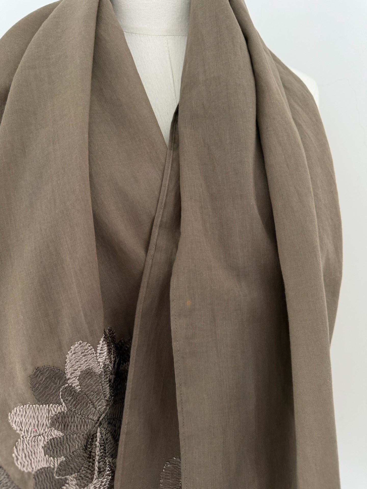 Comme des Garçons Tricot Embroidered Shawl