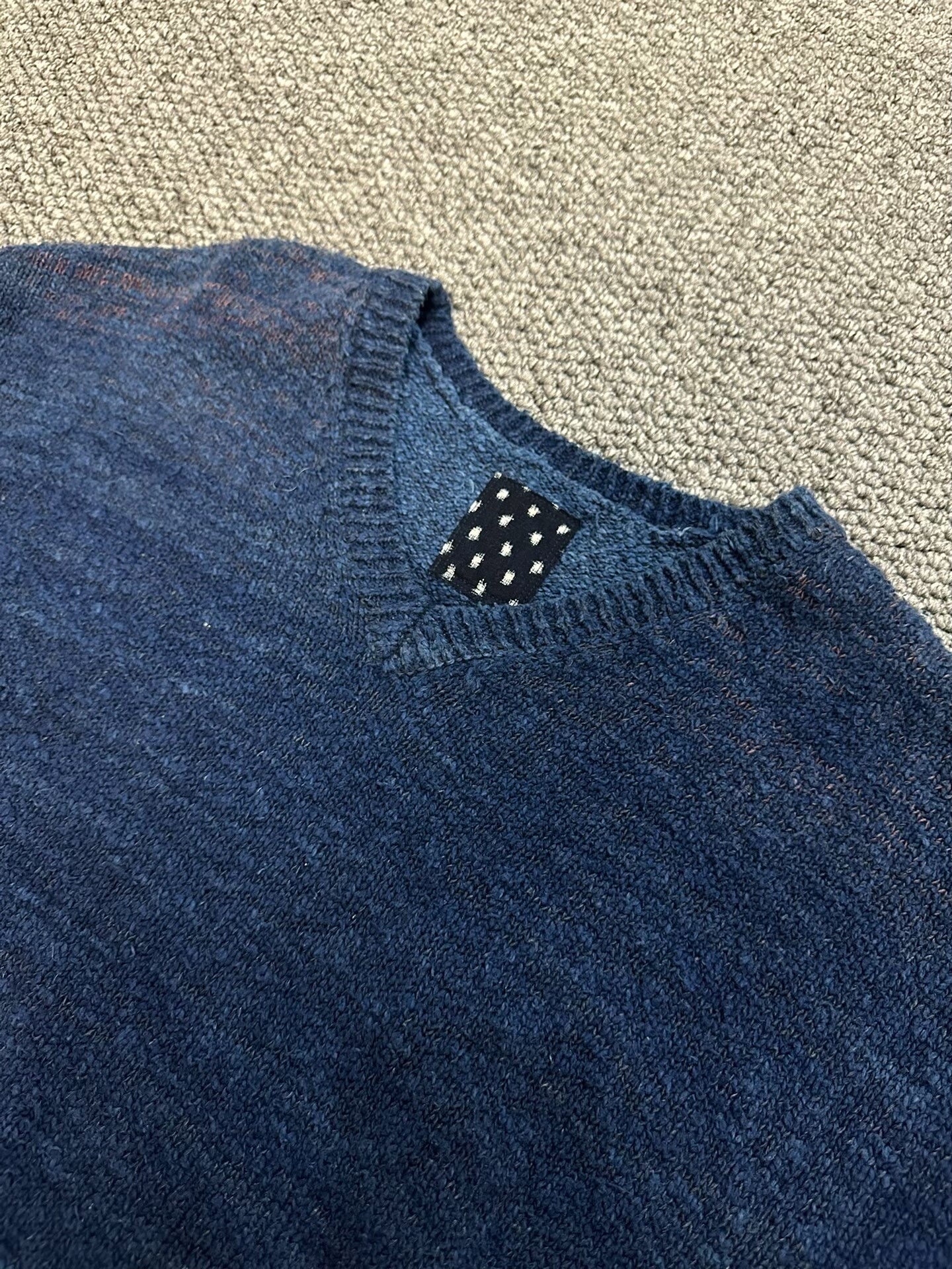 visvim Indigo Dyed Sweater