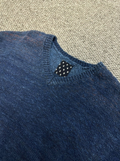 visvim Indigo Dyed Sweater