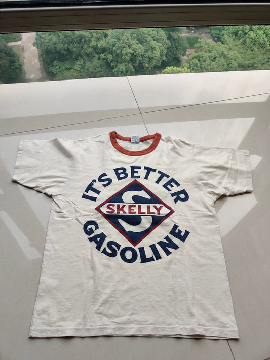 skelly gasoline graphic short sleeve tee
