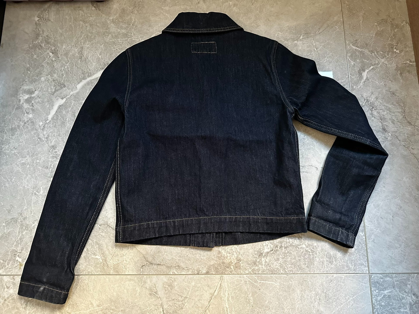 Ralph Lauren Heavyweight Raw Denim Shawl Collar Jacket