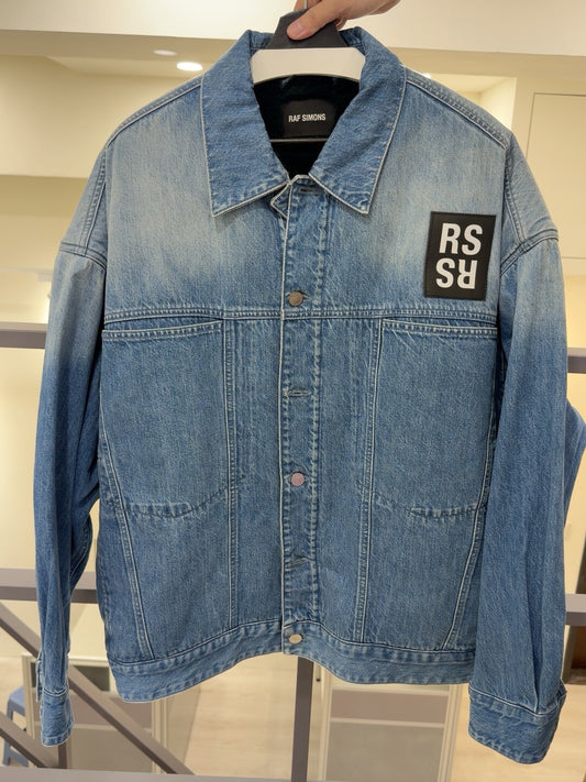 Raf Simons Fur Lined Denim Jacket S