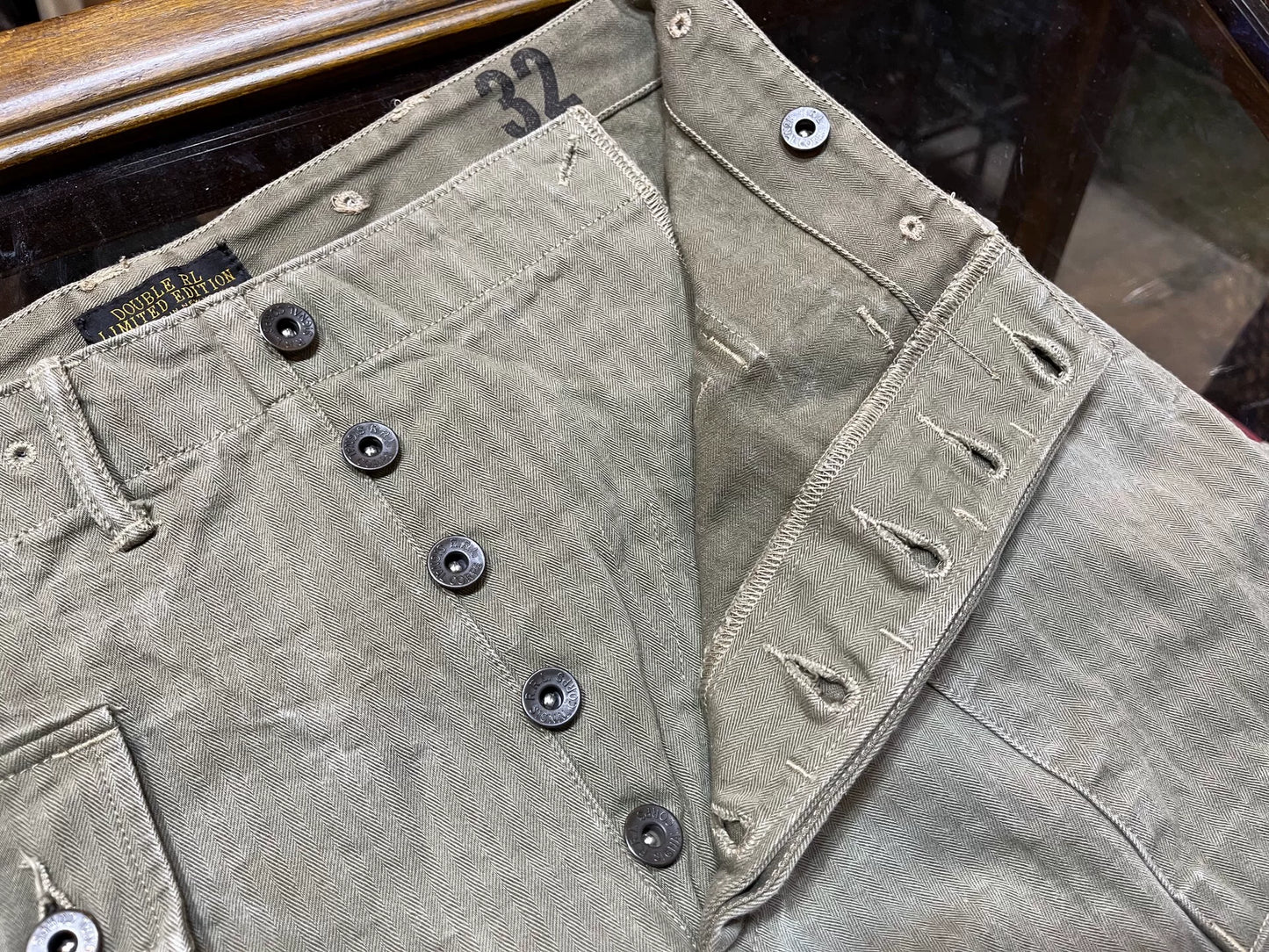 limited edition RRL cargo pants by Ralph Lauren