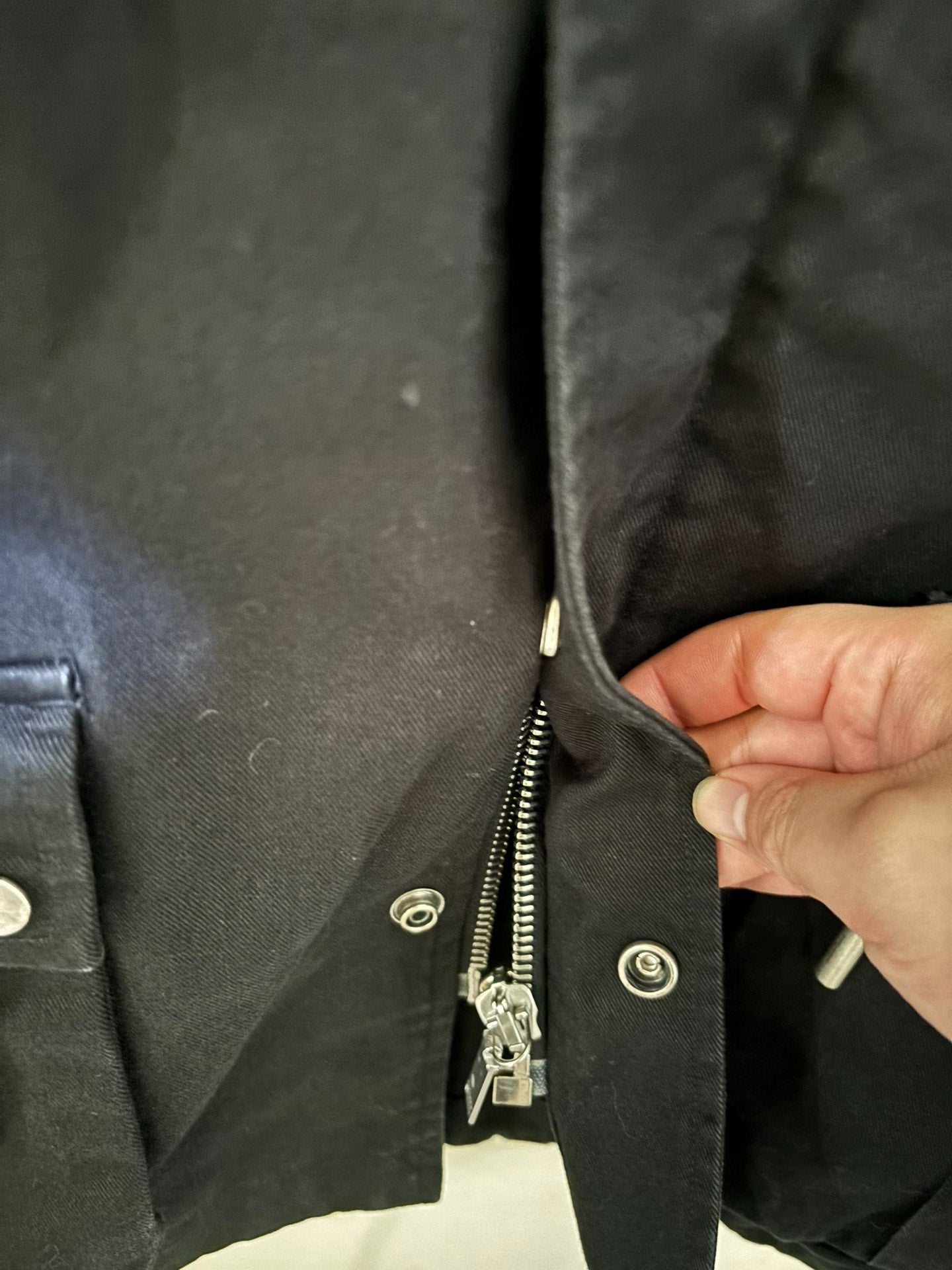 Saint Laurent Black Hunting Jacket