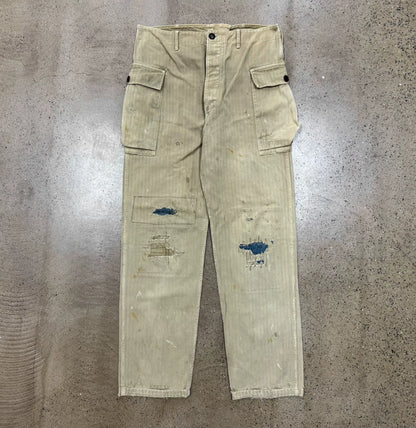 visvim veterans herringbone cargo pants