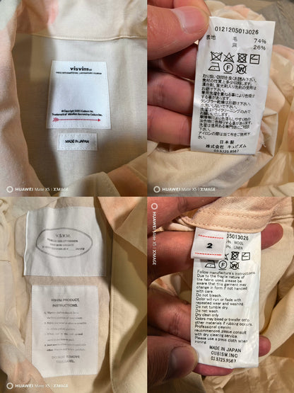 visvim four wind coat military camouflage