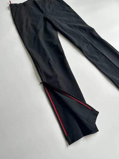 PRADA 00s SPORTS Line Side Zip Pants