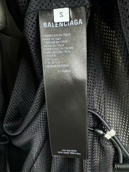 balenciaga patchwork windbreaker jacket in s