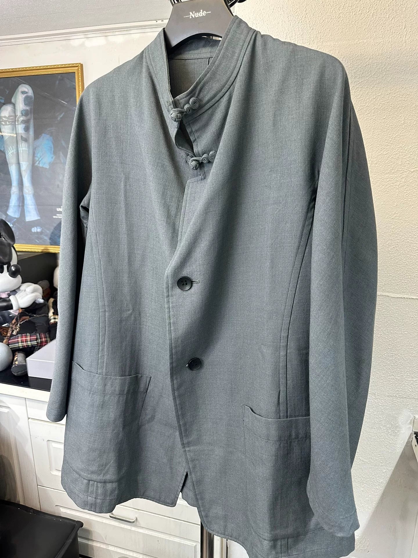 Yohji Yamamoto Y's Men's Mandarin Collar Suit