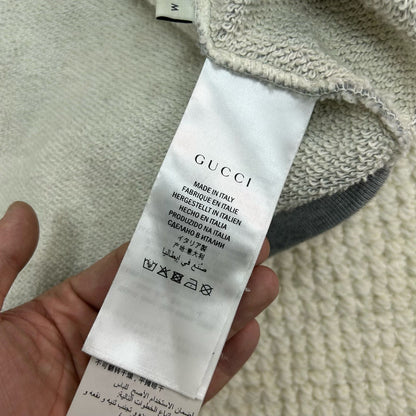 gucci striped logo hooded jacket size M