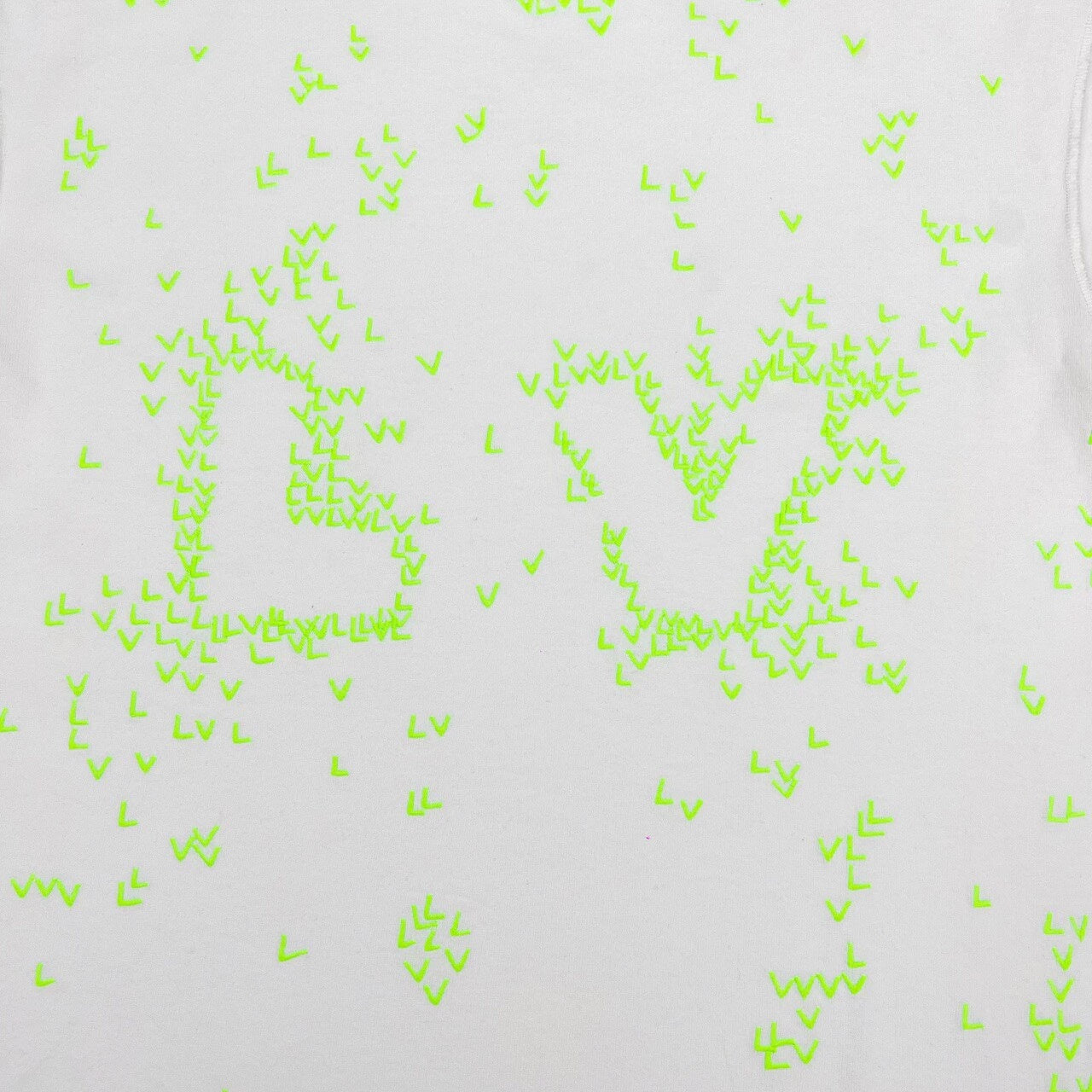 Louis Vuitton Spread White OrigAmi Crane Embroidered Tee