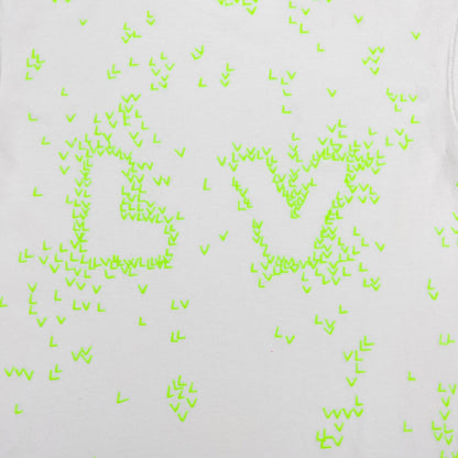 Louis Vuitton Spread White OrigAmi Crane Embroidered Tee