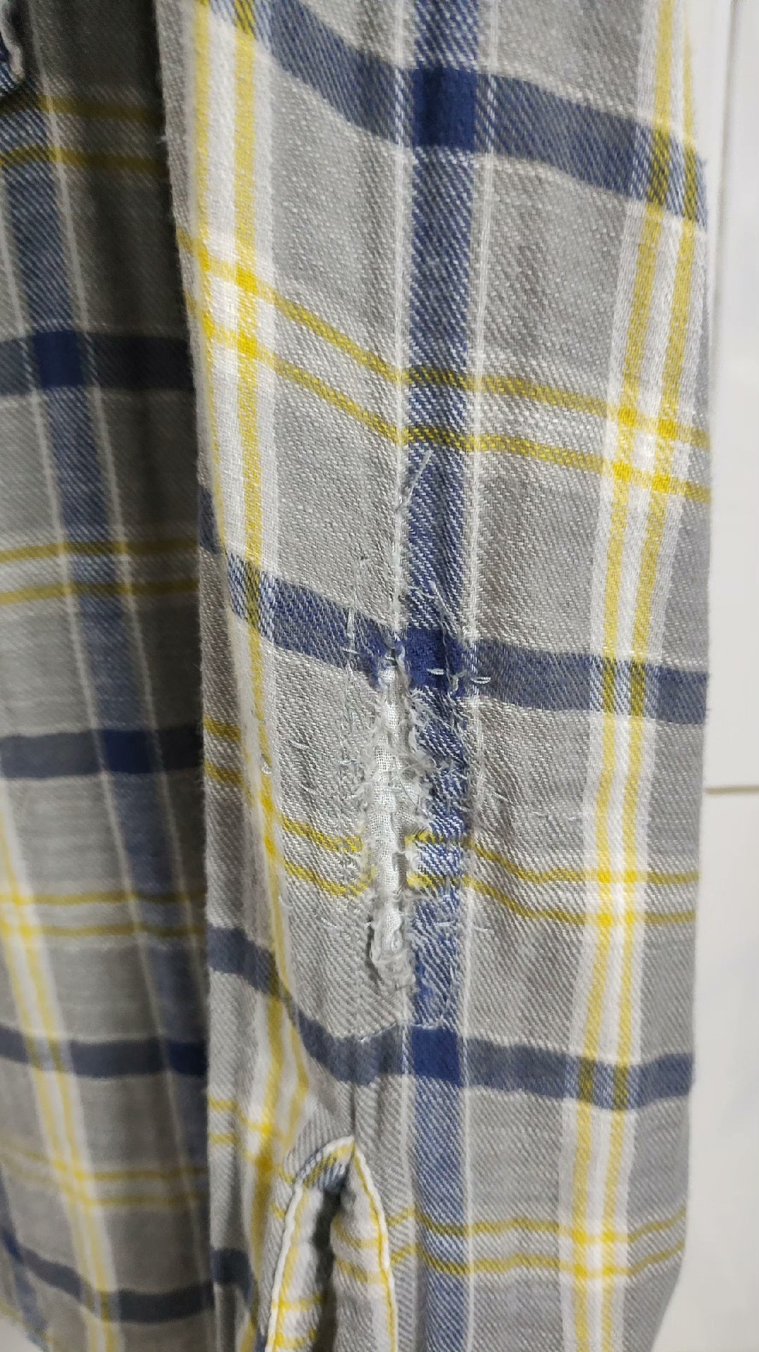 Saint Laurent Plaid Shirt