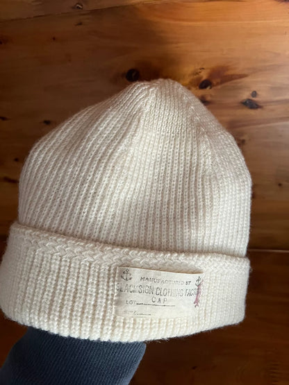 100% Wool Knit Beanie Hat for Sale