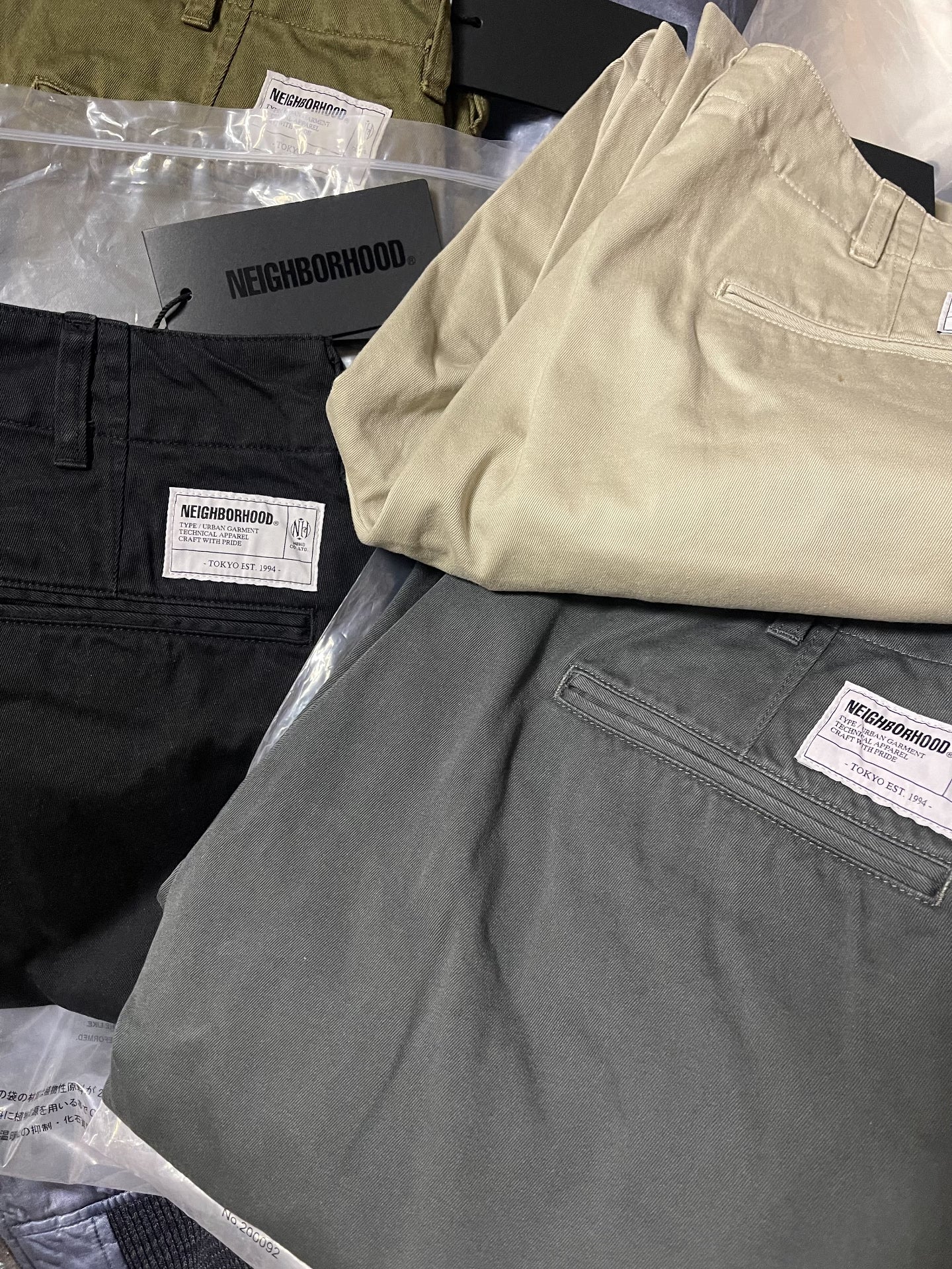NEIGHBORHOOD CLASSIC CHINO PANTS