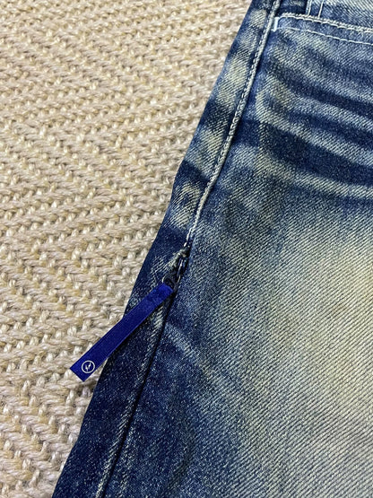 vanquish fragment vintage wash denim jeans