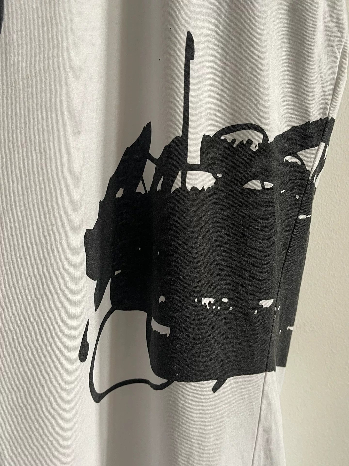 jean paul gaultier paint splatter t-shirt